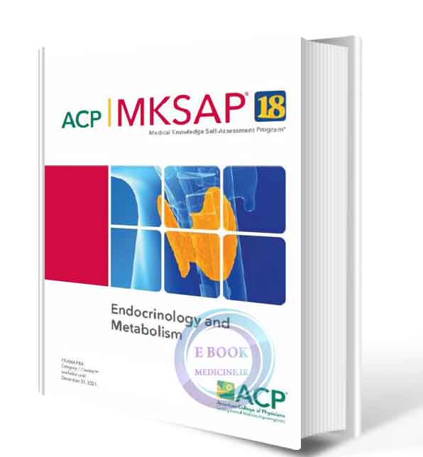  دانلود کتاب MKSAP® 18 endocrinology 2018  (SCAN PDF )